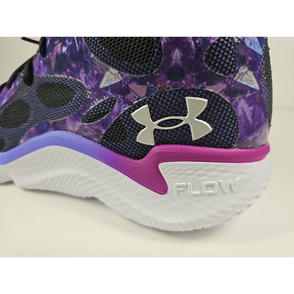 Men's Under Armour Tuff Crowd x Curry Spawn Shoes FloTro 3026842-500 Size 10.5